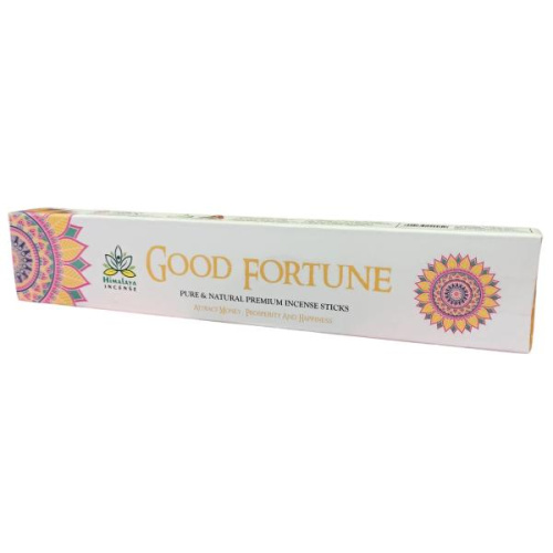 Благовония Good Fortune Pure & Natural Premium Incense Sticks (Удача),15 гр. Himalaya Incense